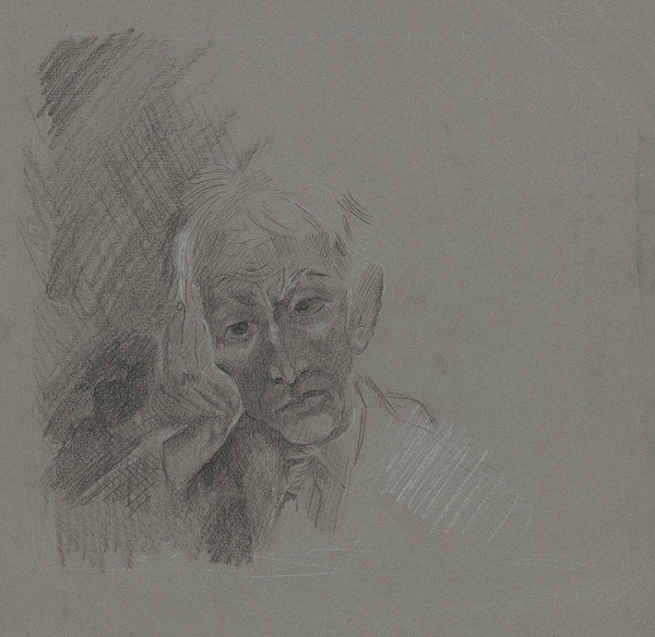 Arnold Peter Weisz-Kubínčan – Head of a Man 