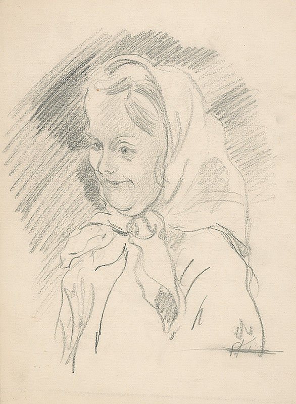 Arnold Peter Weisz-Kubínčan – Smiling Girl 