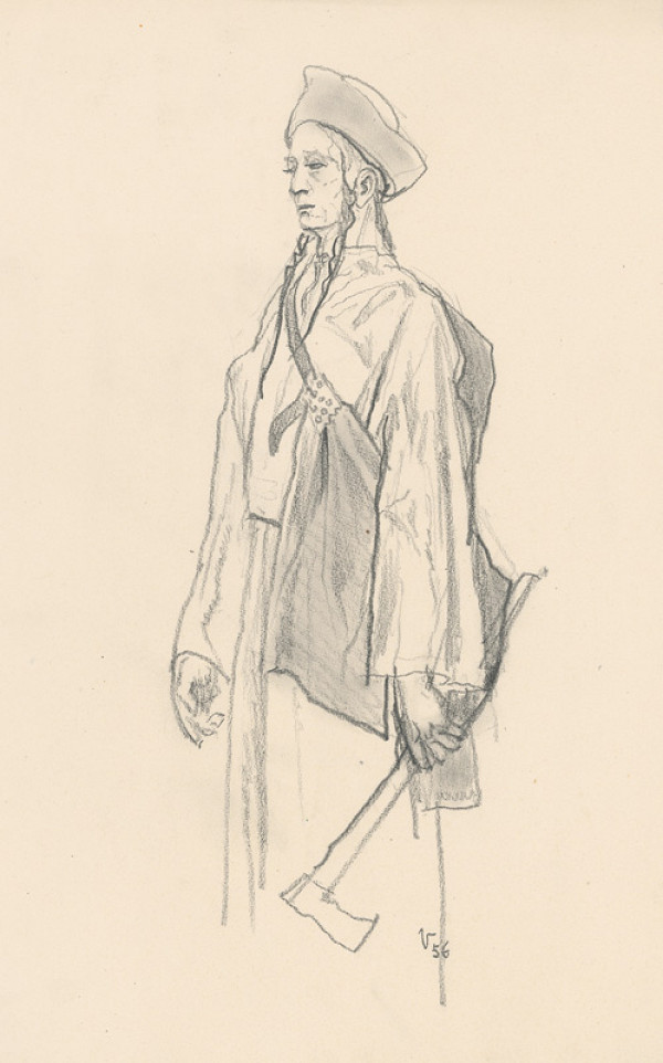 Jaroslav Vodrážka – Detva Man with an Axe 