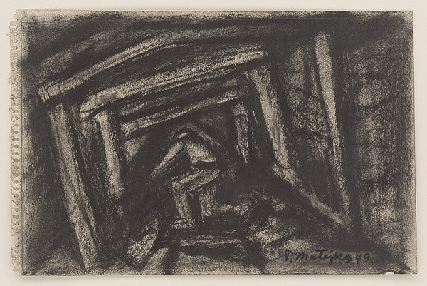 Peter Matejka – Dolovanie uhlia 