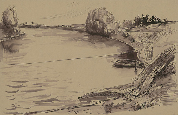 Matilda Čechová – Ferry over the Bodrog 