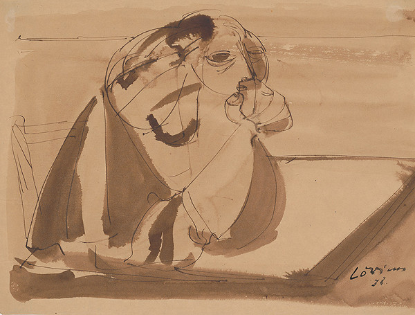 Július Lőrincz – Thinking 