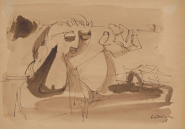 Július Lőrincz – Grécka žena 