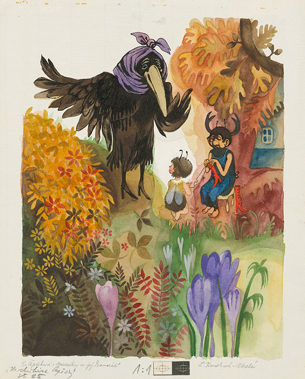 Ľuba Končeková-Veselá – Meduška's Felt Boots 