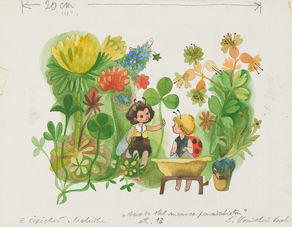 Ľuba Končeková-Veselá – How an Ant Became a Parachutist 