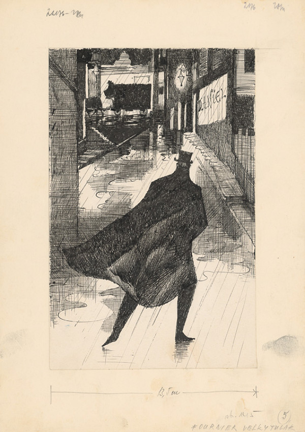 František Kudláč – Nočná ulica 