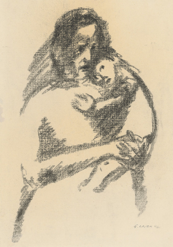 Eugen Nevan – Matka s dieťaťom 