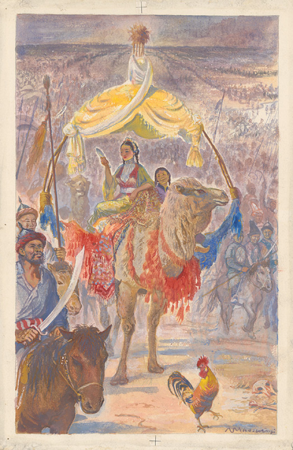 Edmund Massányi – Batu Khan 11. (Ceremonial Procession) 