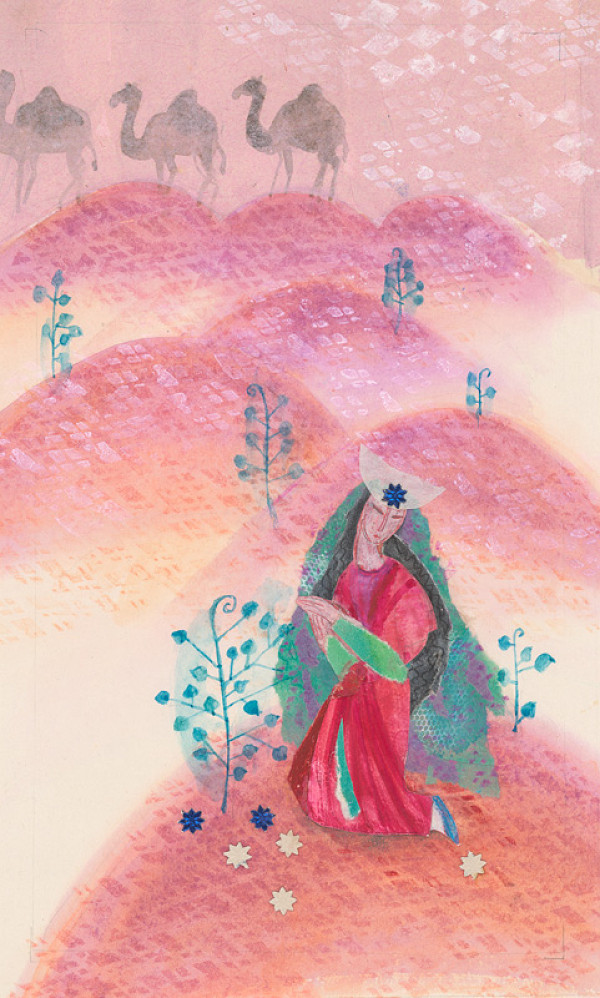 Blanka Votavová – Princess Kneeling by the Shrub 