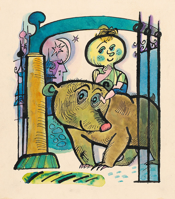 Božena Plocháňová – Cibuľko a medveď