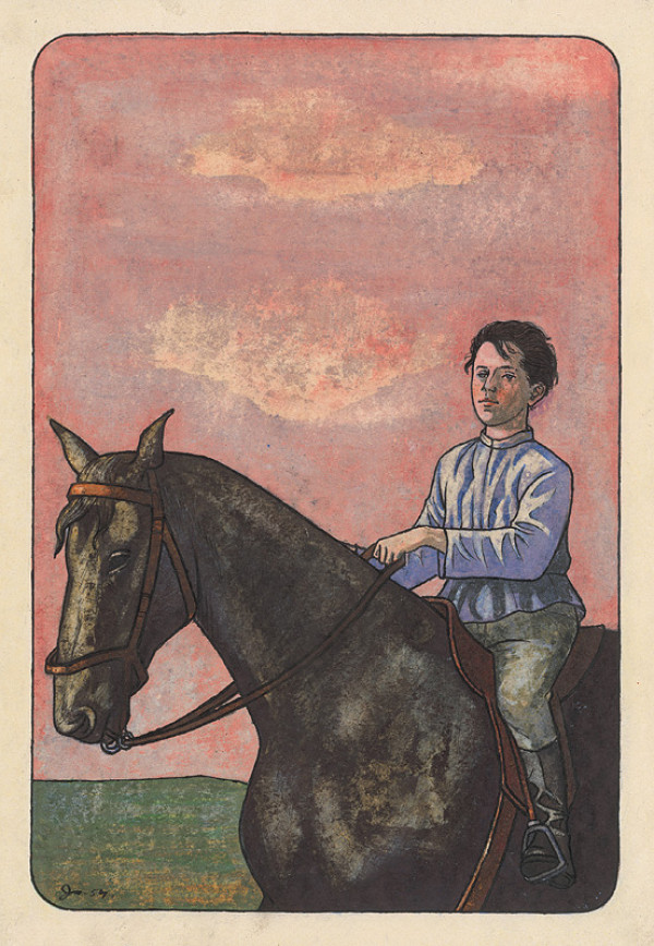 Ladislav Guderna – Chlapec na čiernom koni