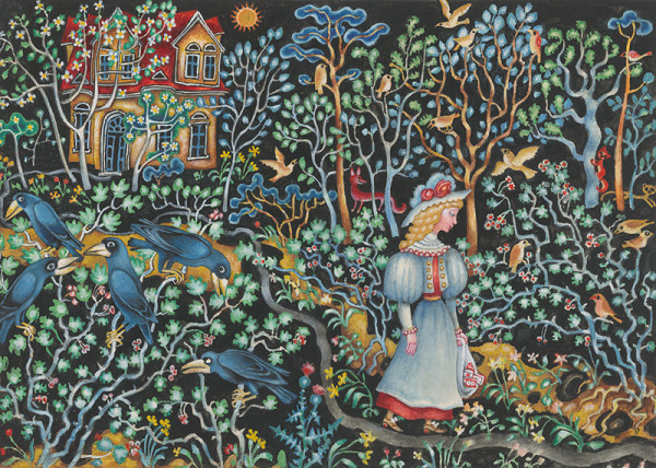 Ján Trojan – Dievča a havrany 