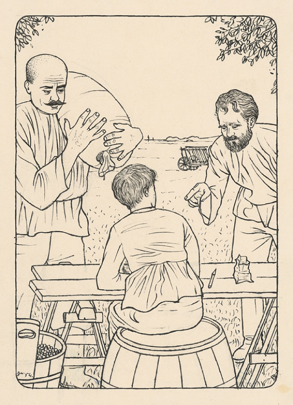 Ladislav Guderna – Odovzdávanie potravín