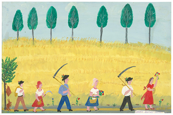 Simonka-Maria Argyelanne – Návrat z poľa 