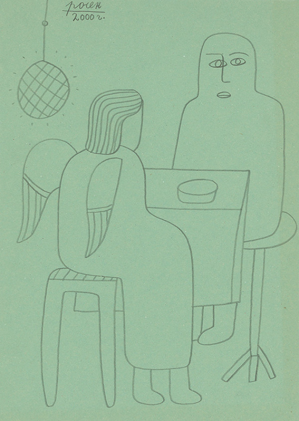 Rosen Rašev – Posedenie s anjelom 