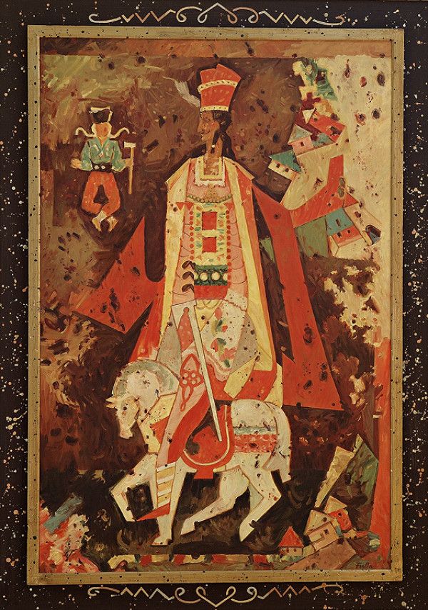 Ľudovít Fulla – Jánošík na bielom koni 