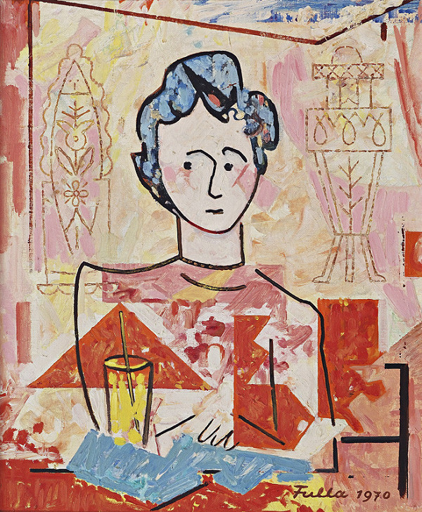 Ľudovít Fulla – V kaviarni 