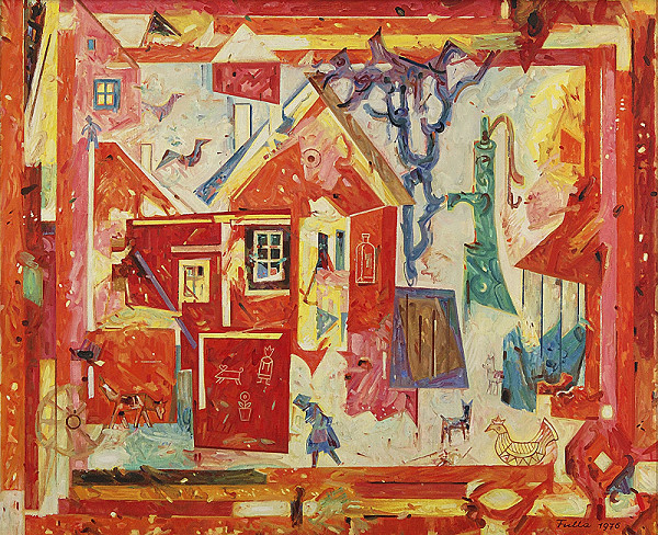 Ľudovít Fulla – Spomienka na rodný domček 