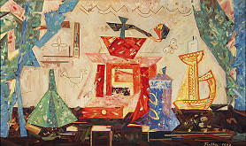 Ľudovít Fulla – Zátišie s mlynkom 