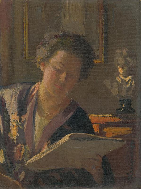 Viktor Krupec – Čítajúca 