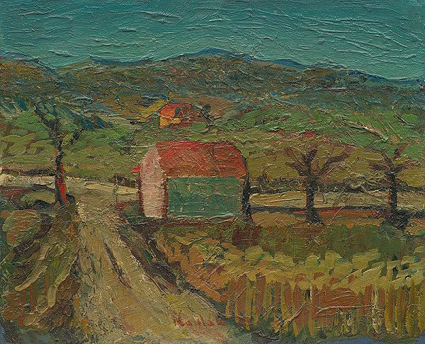 Ľudovít Kudlák – Krajinka pri dynamitke 