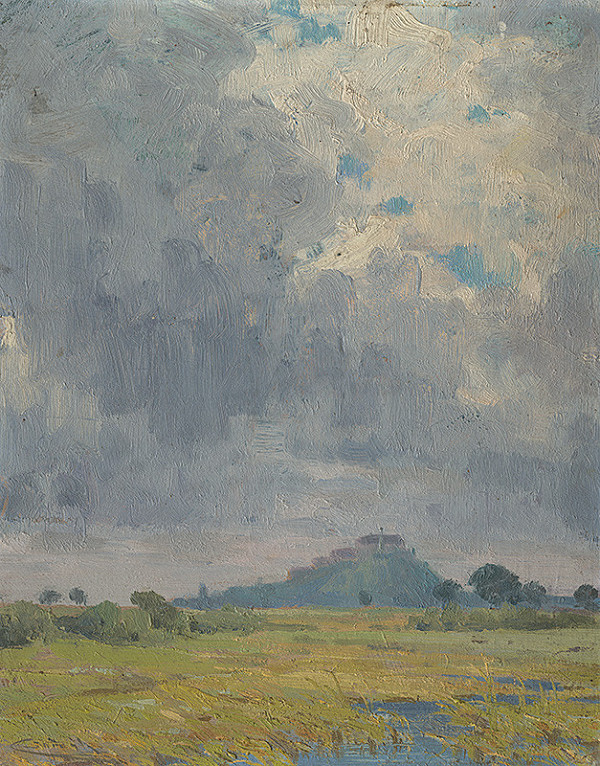 Ľudovít Čordák – Krajina s hradom 