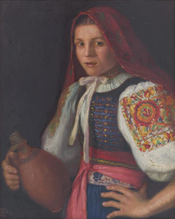 Štefan Straka – Girl from Trenčín (Girl from Teplá) 