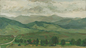 Ervín Semian – Landscape around Brezno 