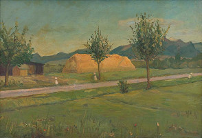 Ľudovít Kudlák – Landscape around Demänová 