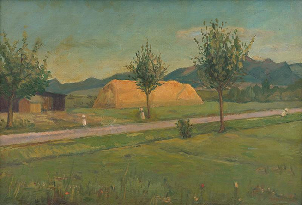 Ľudovít Kudlák – Landscape around Demänová 