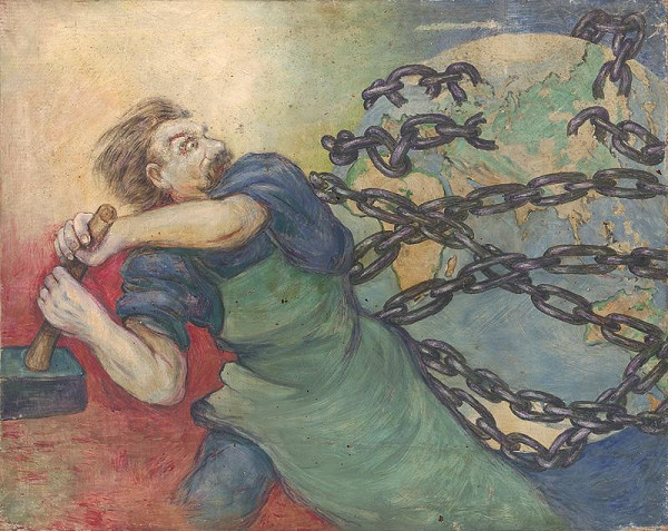 Tomáš Andraškovič – Štúdia k plagátu VOSR 