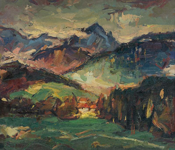 Ľudovít Fulla – Krajina z Donovalov 