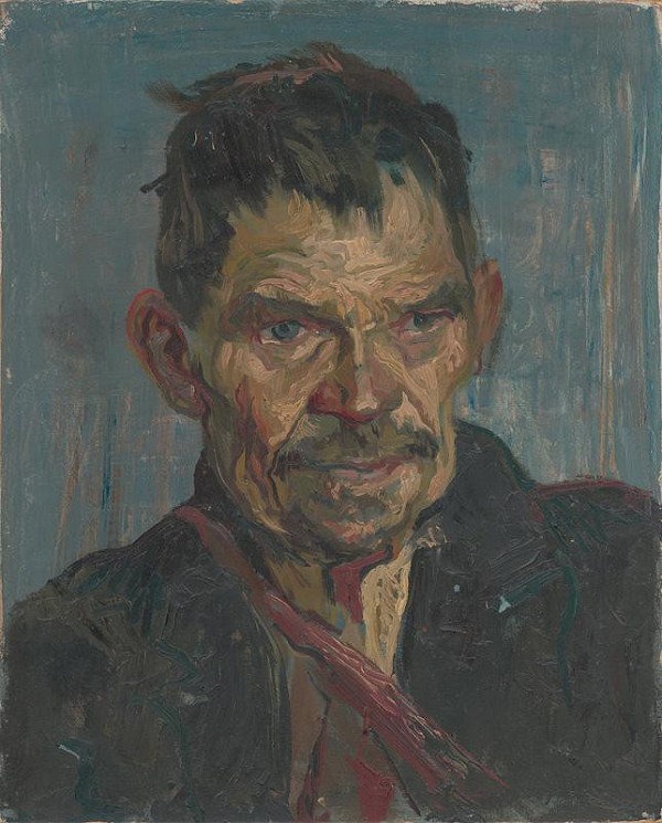 Jaroslav Vodrážka – Štúdia hlavy starca 