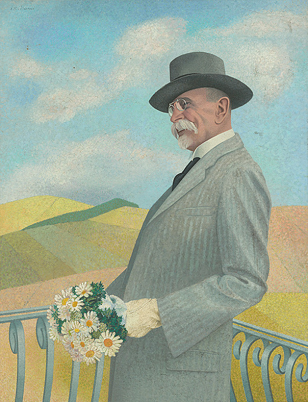 Ester Šimerová-Martinčeková – Portrait of T. G. Masaryk 