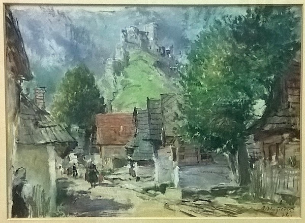 Oldřich Blažíček – At the foot of Strečno 