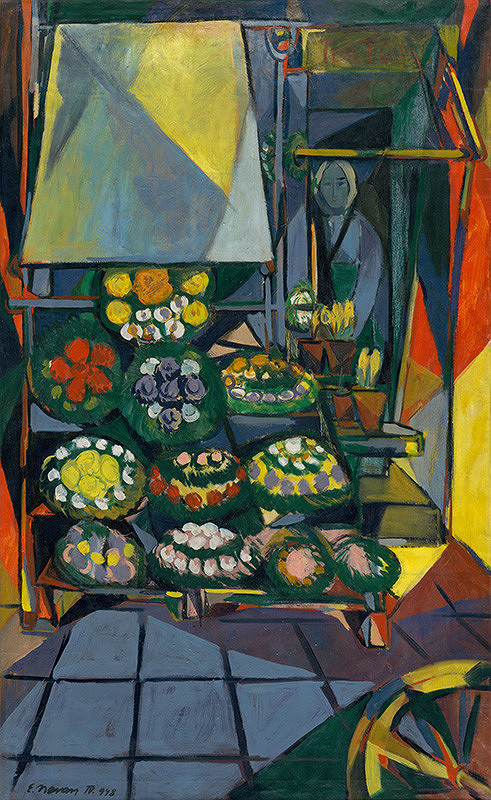 Eugen Nevan – Kvetinárstvo pri Olšanoch 