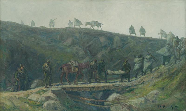 Vladimír Vestenický – Odchod partizánov do hôr 