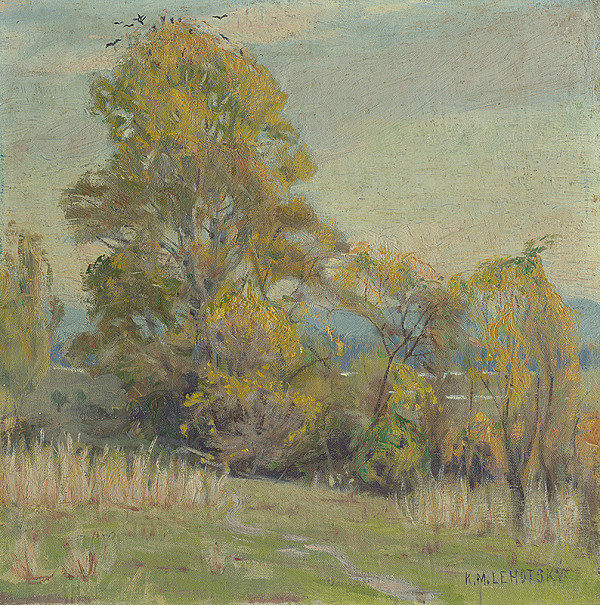 Karol Miloslav Lehotský – Autumn Landscape 