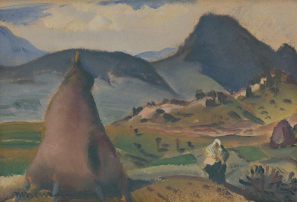 Martin Benka – Oravský motív 