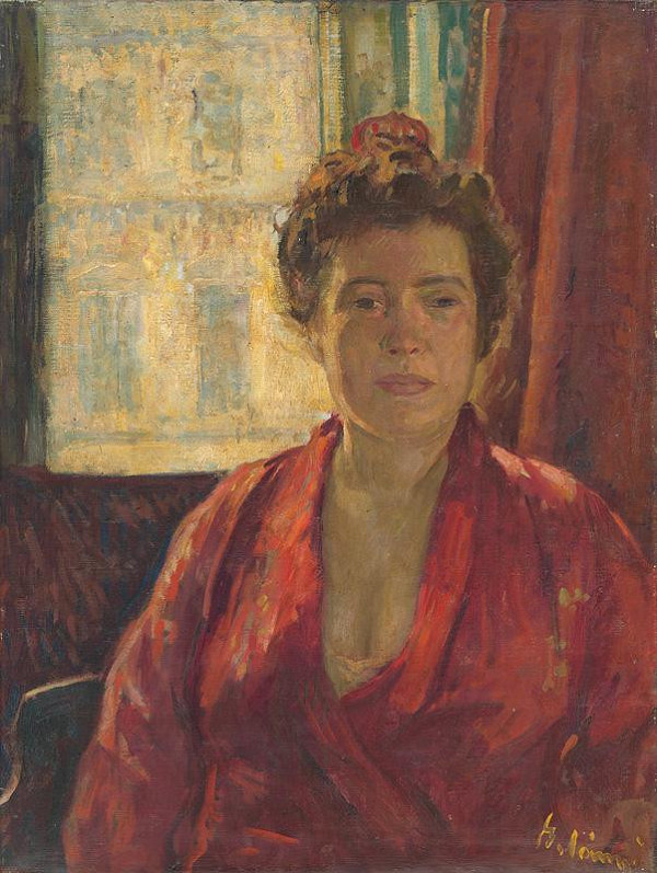 Viktor Belányi – Portrét pani Belányiovej 