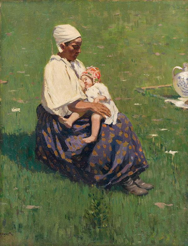 Jaroslav Augusta – Dojčiaca matka 