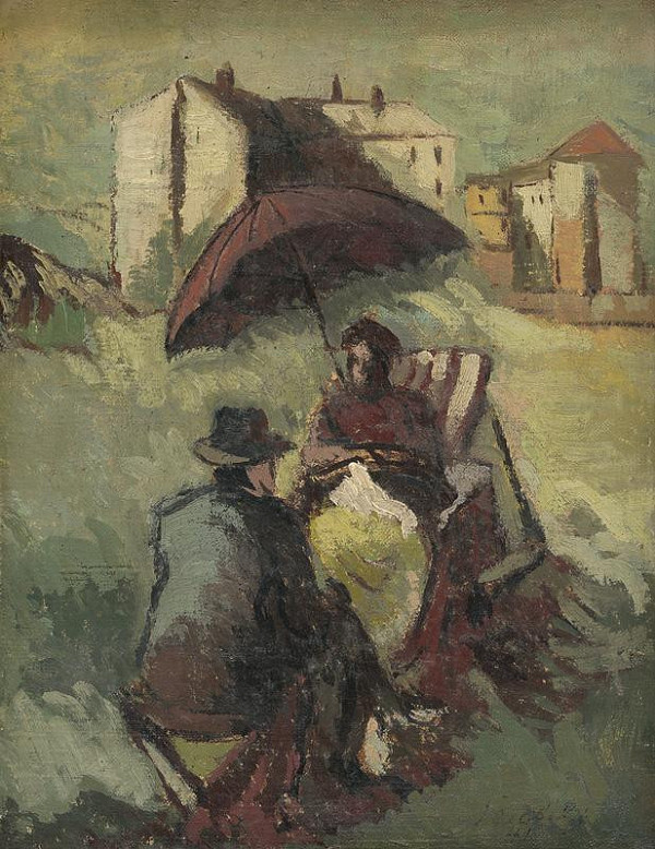 Ján Želibský – Fialový slnečník 