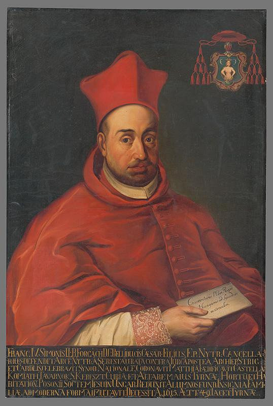 Slovenský maliar z 19. storočia – Podobizeň Františka Forgáča 