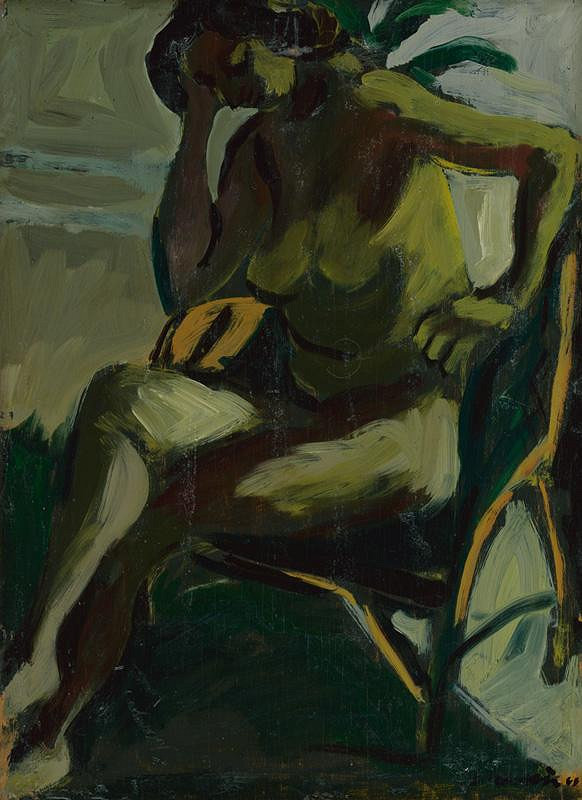 Eugen Nevan – Akt v zelenom 