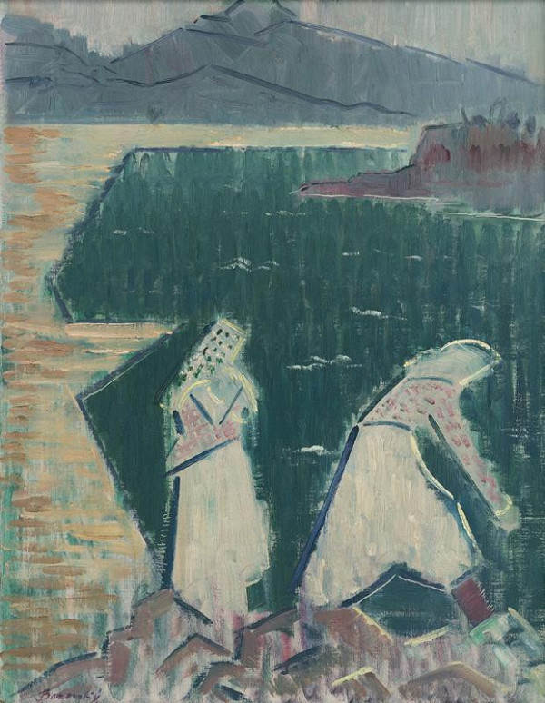 Miloš Alexander Bazovský – White Washerwomen 
