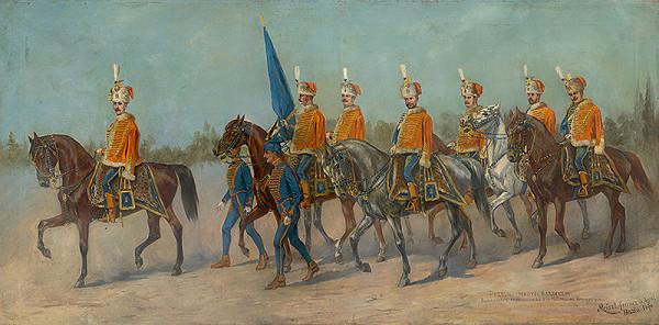 František Meissl – Bratislavské župné bandérium 