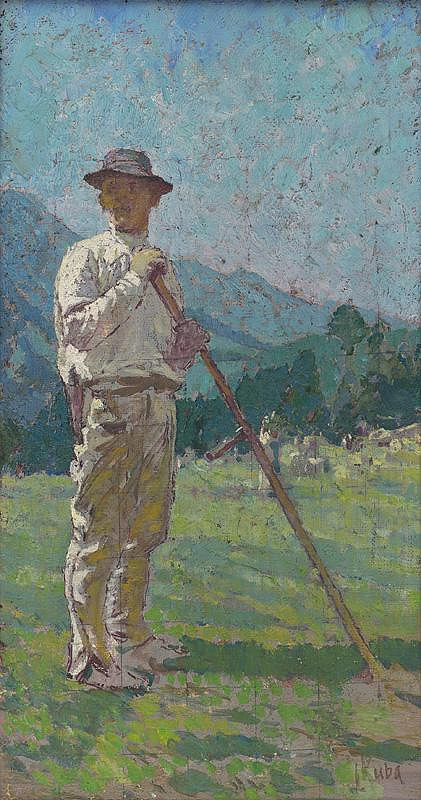 Ludvík Kuba – Štúdia kosca 