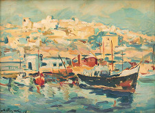 Mikuláš Rogovský – In the Port of Piraeus 