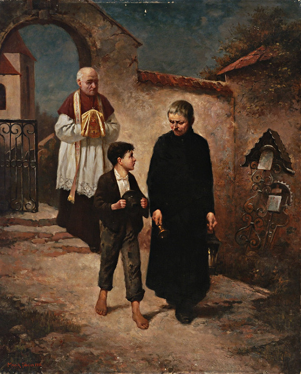 Felicián Moczik – Na ceste zaopatriť chorú