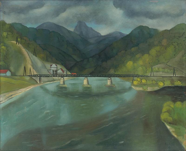 Štefan Bednár – Sútok Oravy s Váhom 